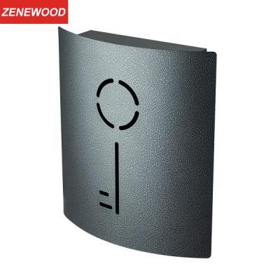 China Zenewood anti-rust waterproof high quality metal main box wall mount storage steel main safe cabinet box/15708WH-TB for sale