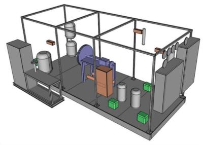 China OEM Modular Carbon Capture System For Chemical Industry Protecting The Environment zu verkaufen