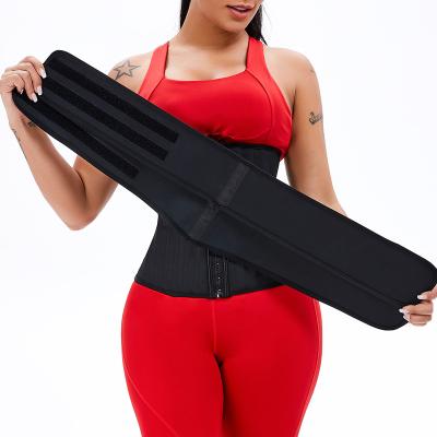 China Antibacterial Latex Sweat Slimming Detachable Shapewear Belt Waist Trainer for sale