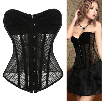 China Abdomen Support Chest Yard Antibacterial Warm Mesh Corset for sale