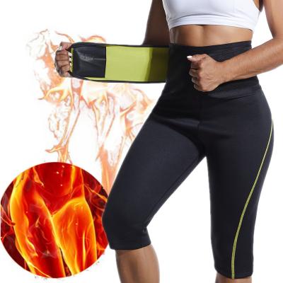 China Sweat-Wicking Workout Sets High Waist Shapewear Gaiters For Women Neoprene Sweat Fitness Pants for sale