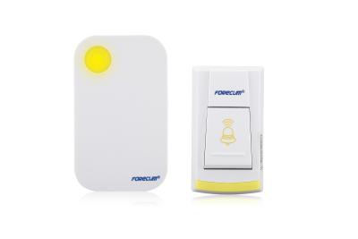 China Wireless Remote Control Door Calling Bell , Twin Plugin Wireless Doorbell Weatherproof for sale