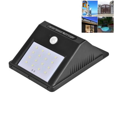 China Outdoor Solar Powered Wall Mounted Lights , High Bright Motion Sensor Solar Wall Light for sale