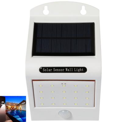 China Luz de inundação solar brilhante super da luz da segurança do diodo emissor de luz/20 diodos emissores de luz com o sensor de movimento de PIR à venda