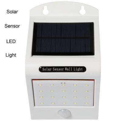 China Energy Saving Outdoor Solar Powered Motion Sensor Led Light / Solar Powered Security Lights for sale