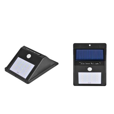 China Emergency PIR Motion Sensor 16 LED Solar Wall Light 2.4W For Garden for sale