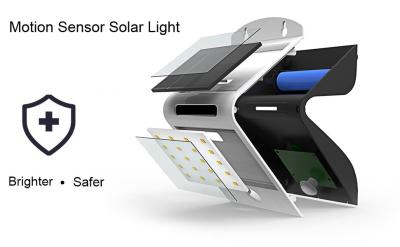 China La pared al aire libre accionada solar inteligente del ahorro de la energía 20 LED enciende el sensor de movimiento en venta