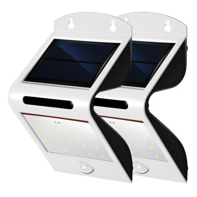 China Luz solar impermeable al aire libre 1W del sensor de movimiento LED para el patio/el jardín en venta