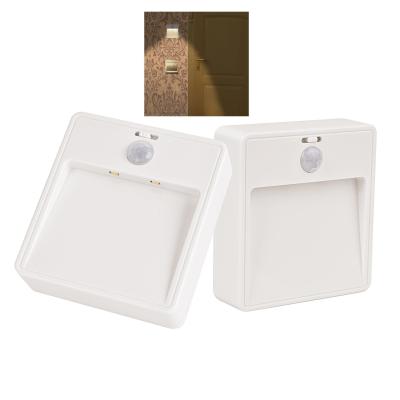 China Indoor 0.2W PIR Battery Operated LED Motion Sensor Lights For Bedroom / Toilet for sale