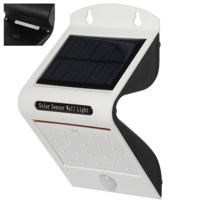 China 20 Led Solar Powered Outside Wall Lights Motion Sensor With 1pc 2200mah Battery for sale