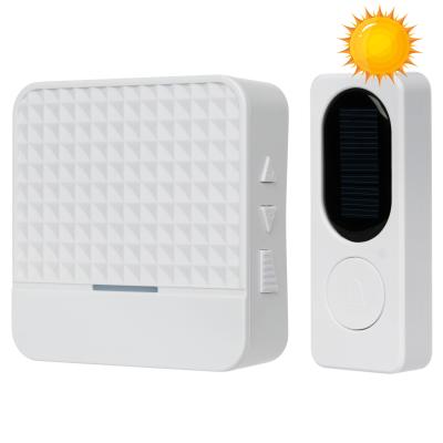 China Waterproof Solar Powered wireless doorbell , Apartment Doorbell System for sale