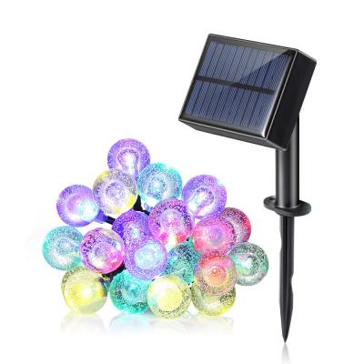 China A gota multicolorido 30 da água conduziu luzes solares exteriores da corda para o jardim/pátio/decorações home e do feriado à venda