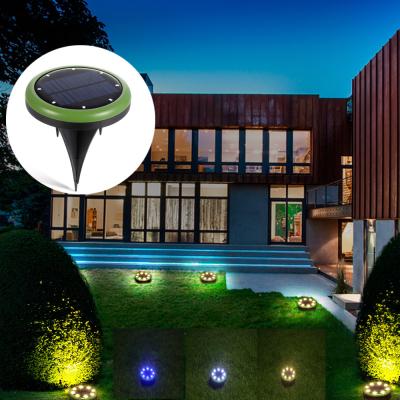 China Solargrundlichter des External-8 LED/Garten-Rasen-Yard-angetriebene Sensor-SolarSicherheitsleuchte zu verkaufen