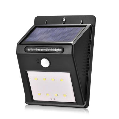 China outdoor waterproof 8led Solar Power motion sensor Wall Light for Garden,Yard and corridor for sale