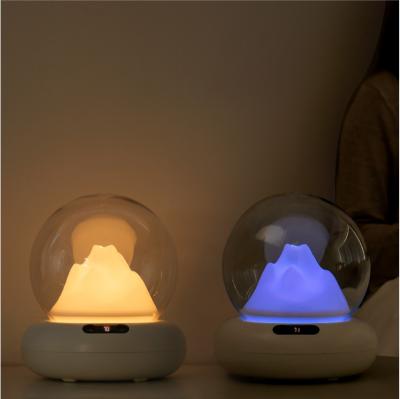 China Wholesale Car Interior Ministry Bedroom Desk Lamp Flame Night Light Water Tank Humidifier With 2000ML USB Aroma Diffuser Humidifier for sale