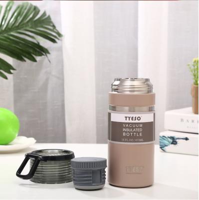 China PORTABLE stainless steel vacuum flask outdoor sports vacuum water cup personality water cup bottle for sale