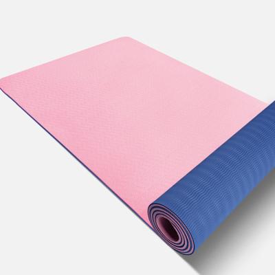 China Durable/Waterproof/Non-Slip Yoga Exercise Mat Rope Jumping Meditation Balance Indoor Single Layer Mat for sale