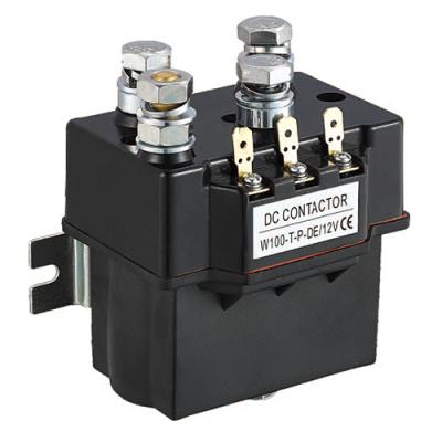 China DC88P Alternate Continuous Winch Solenoid Relay Albright 100A 400A 12VDC 24VDC Intermittent Motor Reversing DC Contactor DC88P for sale