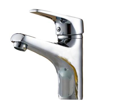 China Hot and Cold Water Basin Faucet Chrome Basin Faucet Homeec Bathroom Sense Faucets Brass Basin Faucet for sale