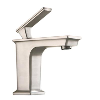 China Sense Faucets Toilet Sink Faucet Brushed Nickel Bathroom Faucet Basin Mixer Tap Faucet Mixer Brass for sale