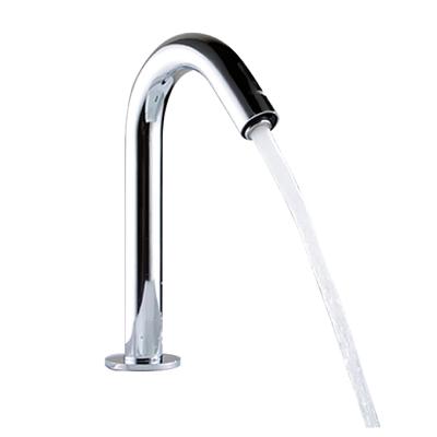 China Brass Automatic Single Hole Sense Faucets Sink Sensor Faucet Water Faucet Deck Mounted Sensor Faucet for sale