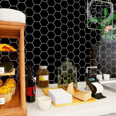 China Wholesale Popular Parquet Wall And Flooring Decoration Slab Bathroom Ceramic Carrara Hexagon Mosaic for sale