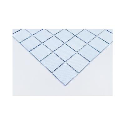 China Hot Sale Luxury Facet Diamond Mirror Crystal Glass Mosaic Flooring High Quality Factory Best Price for sale