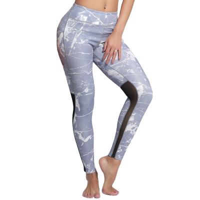 China Other Women High Waisted Workout Yoga Leggings With Pocket Leggings Sporty Yoga Pants Running Tights for sale