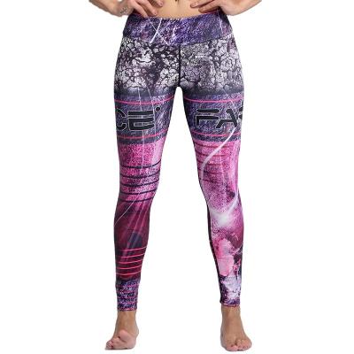 China Other Outdoor Sports Pants Digital Printing Yoga Leggings Fitness Slim Fit And Yoga Wear for sale