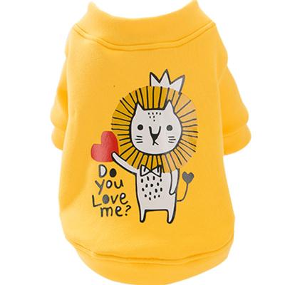 China Cute Pet Jacket Pet Hoodie Series Clothing Autumn And Winter Wind Sustainable Environmental Clothing for sale