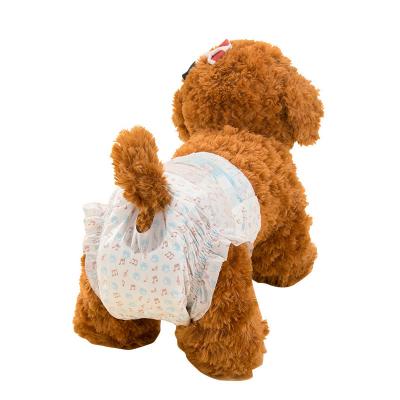 China Hot Selling Male Disposable Dog Diaper Diapers High Absorption Soft Stocked Pet Diaper for sale