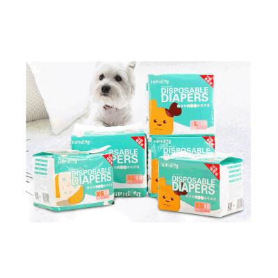 China Stocked Disposable Doggie Diapers For Dogs Female Diaper Wrap for sale