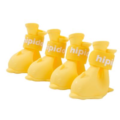 China Viable Dog Shoe Booties Pet Rain Shoes Paws Protection Boots for sale