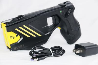 China Comprehensive Dual Cartridges Handheld Stun Gun Multifunctional Battery Powered for sale