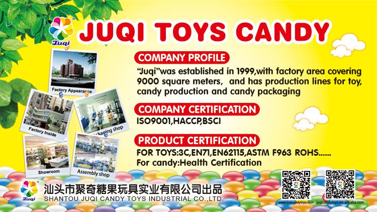 Verified China supplier - Shantou Juqi Candy Toys Industrial Co., Ltd.