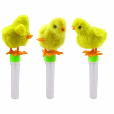 China Cartoon Toys Popular Wind Chicken Easter Candy Hopping Animal Toy for sale