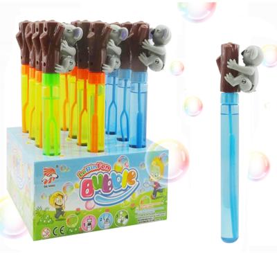 China Wind Plastic Same Cute Koala Toys Blowing Bubble Bubble Gun for sale