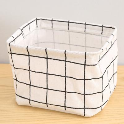 China Rectangular Viable Waterproof Sundries Bin Bin Storage Metal Storage Bin Desktop Basket Desktop Basket for sale