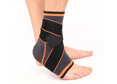 China Professional Foot Ankle Compression Sleeve Wrap For Basketball Volleyball Running for sale