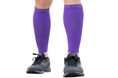 China Recovery Lower Leg Compression Sleeve , Custom Work Out Running Calf Sleeves for sale