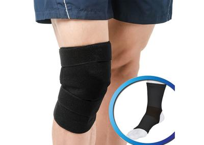 China Adjustable Youth Compression Sleeve Weightlifting Knee Wraps For Magnetic Pain Relief for sale