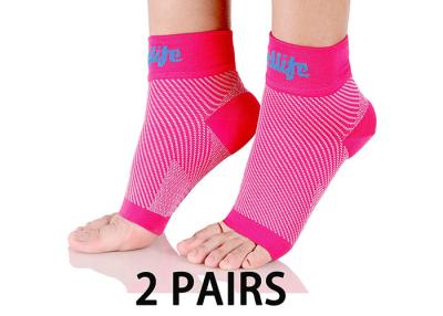 China Ankle Brace Athletic Compression Sleeves Recovery Foot Type Breathable Fabric for sale