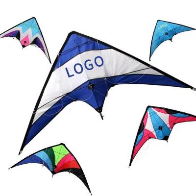 China Custom Advertising Outdor Toy High Quality Funny Delta Colorful Stunt Delta Kite For Sale for sale