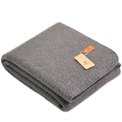 China anti-pilling; foldable; Hotsale Amazon Mohair Portable Blanket Alpaca Merino Wool Customized Fleece Knitted Cozy Throw For Winter Heavy Blanket Anti-pilling for sale