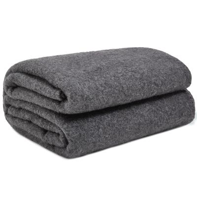 China anti-pilling; portable; Merino Customization Blankets Simple Throw Knitting Fuzzy Blanket Washable Wool Blankets Wholesale For Bed for sale