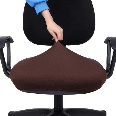 China CLASSIC Premium Stretch Jacquard Office Computer Chair Seat Covers, Removable Washable Anti-dust Office Chair Cushion Protectors for sale