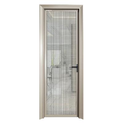 China DIAOSI 45 Side Frame Cover Side Frame Cover Modern Wide Aluminum Door Casement Aluminum Narrow Wide Single Room Glass Door for sale