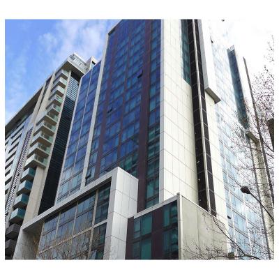 China Hihaus Modern High Rise Facade Insulated Aluminum Double Glazed Curtain Wall Unitized Fabricators for sale