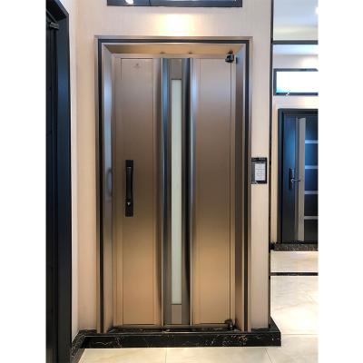 China New Metal Bullet Proof Flat Modern Turkish Exterior Security Steel Hihaus Doors for sale