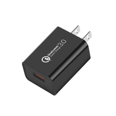 China Quick QC 3.0 Charger AU/UK/US/EU SAA Approve Power Supply Plug 18W Charging Mobile Phone Wall Charger Adapter Quick QC 3.0 for sale